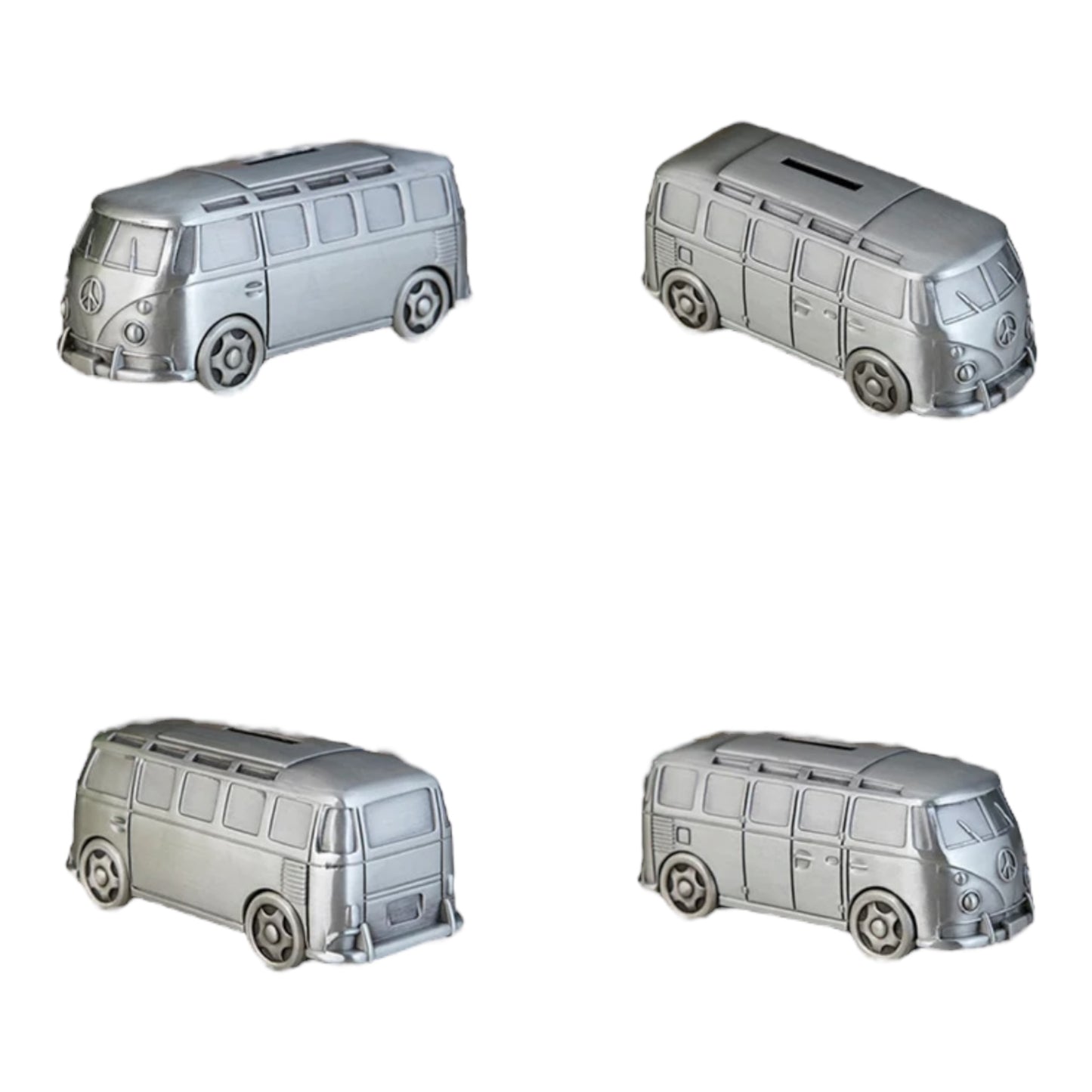 Kombi Van VW Money Box Piggy Bank Savings Ornament