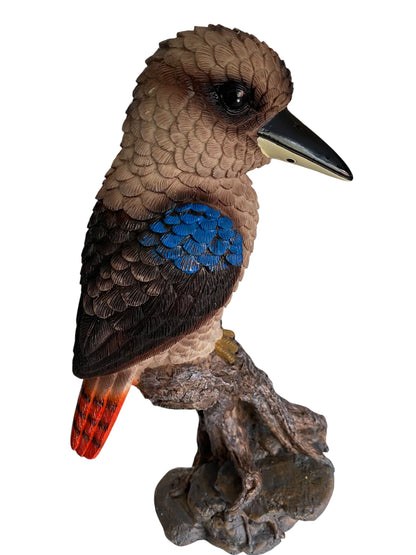 Kookaburra Ornament 34cm | Australian Bird Resin Home Decor Gift