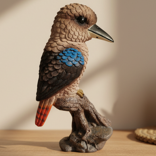 Kookaburra Ornament 34cm | Australian Bird Resin Home Decor Gift