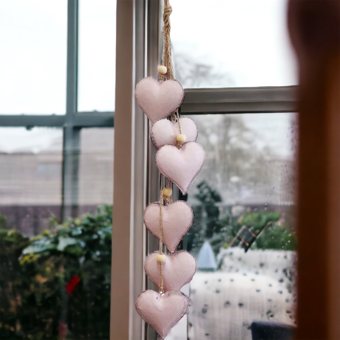 Heart Hearts Pink Trialling - The Renmy Store Homewares & Gifts 