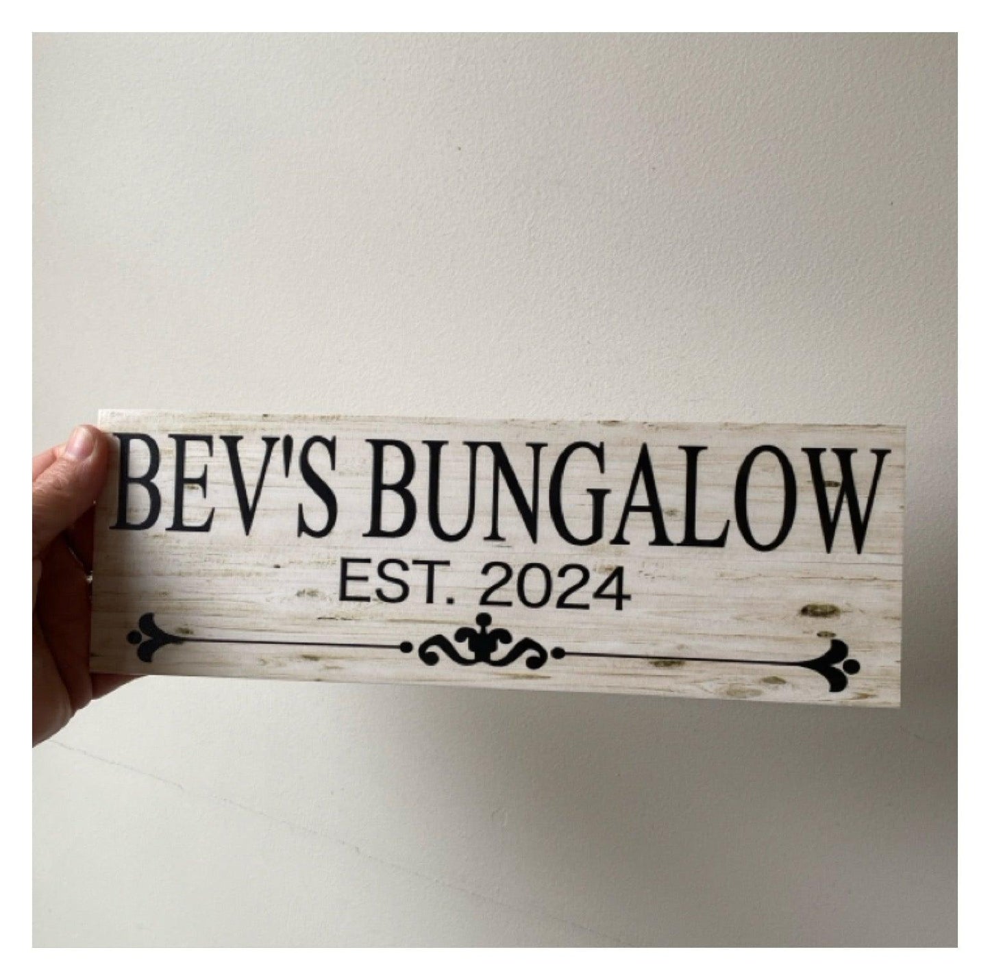 Family Name Custom Personalised Vintage Sign - The Renmy Store Homewares & Gifts 