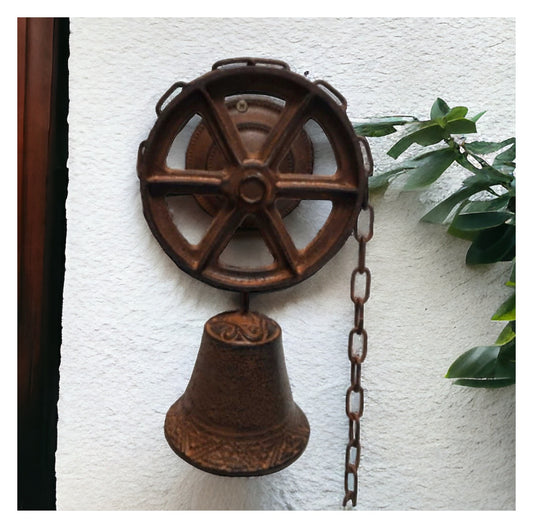 Door Bell Beach House Nautical Chain Wheel - The Renmy Store Homewares & Gifts 