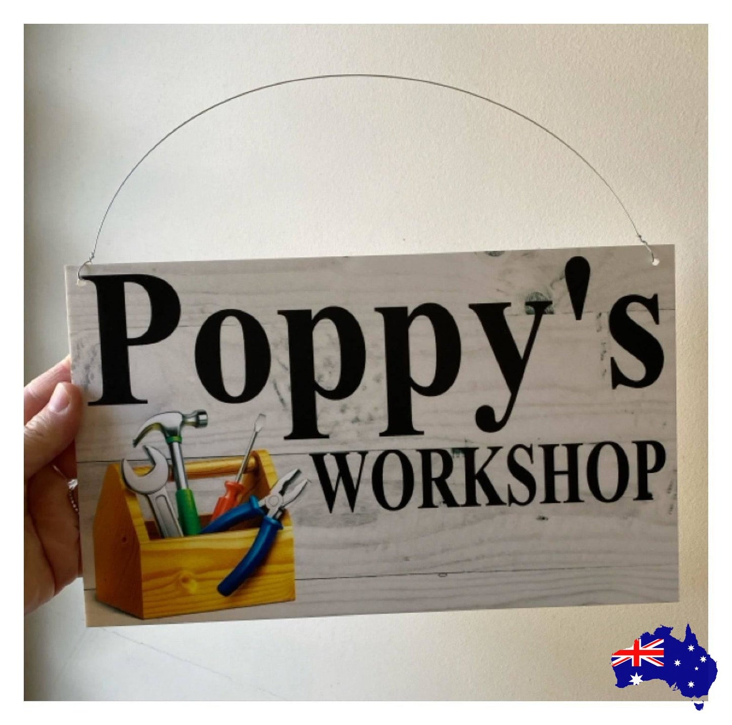 Workshop Tools Custom Personalised Sign - The Renmy Store Homewares & Gifts 