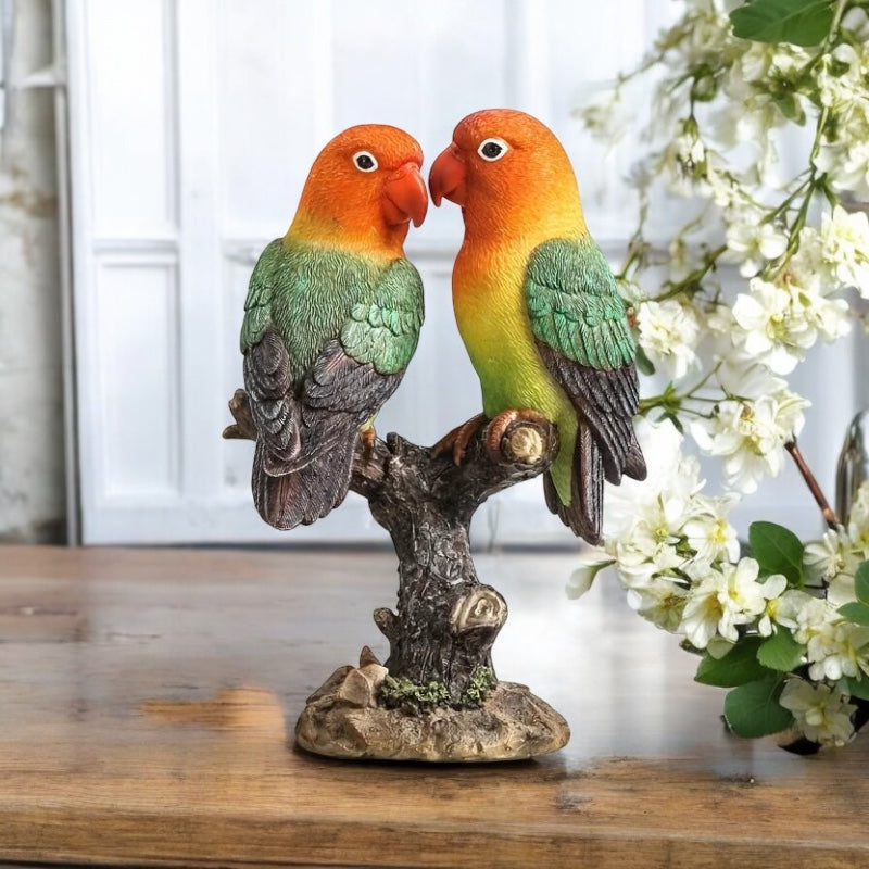 Love Birds Parrot Ornament