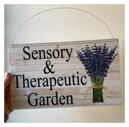 Lavender Flower Custom Personalised Sign - The Renmy Store Homewares & Gifts 