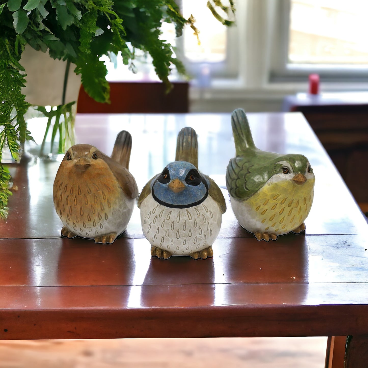 Bird Brilliant Set of 3 Ornament
