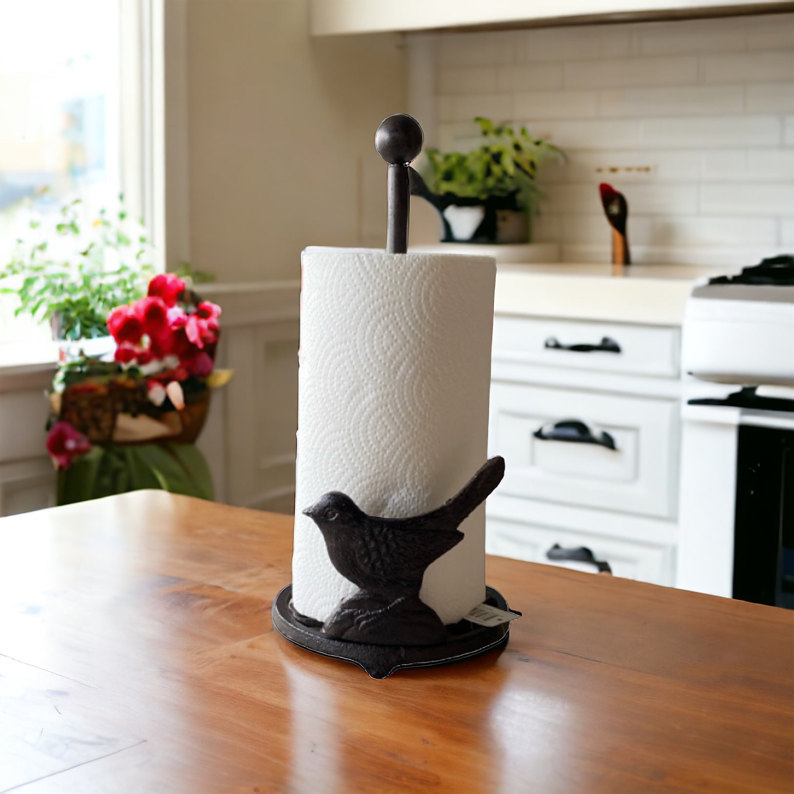 Paper Towel Dispenser Holder Bird - The Renmy Store Homewares & Gifts 