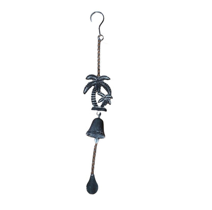 Palm Tree Door Bell Cast Iron - The Renmy Store Homewares & Gifts 