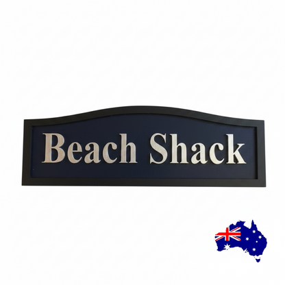 Custom Timber Sign - Personalised Cottage House Business Name - Australian Made