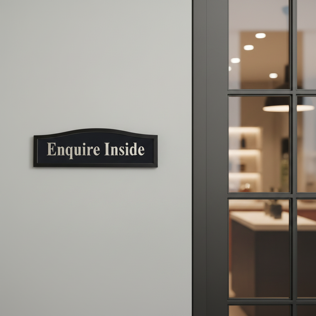 Order Here Pay Here Custom Timber Sign Range - Personalised Cafe Business - Australian Made