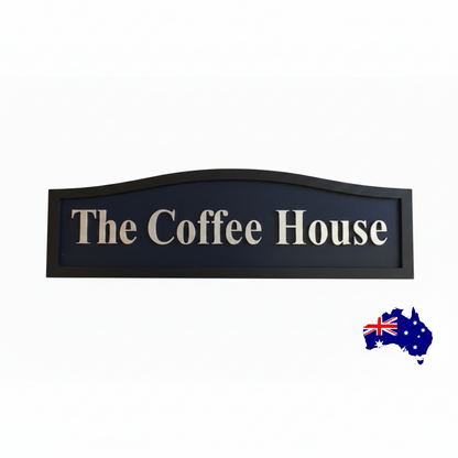Beach Themed Custom Timber Sign Range - Personalised Coastal House Business Name - Australian Made