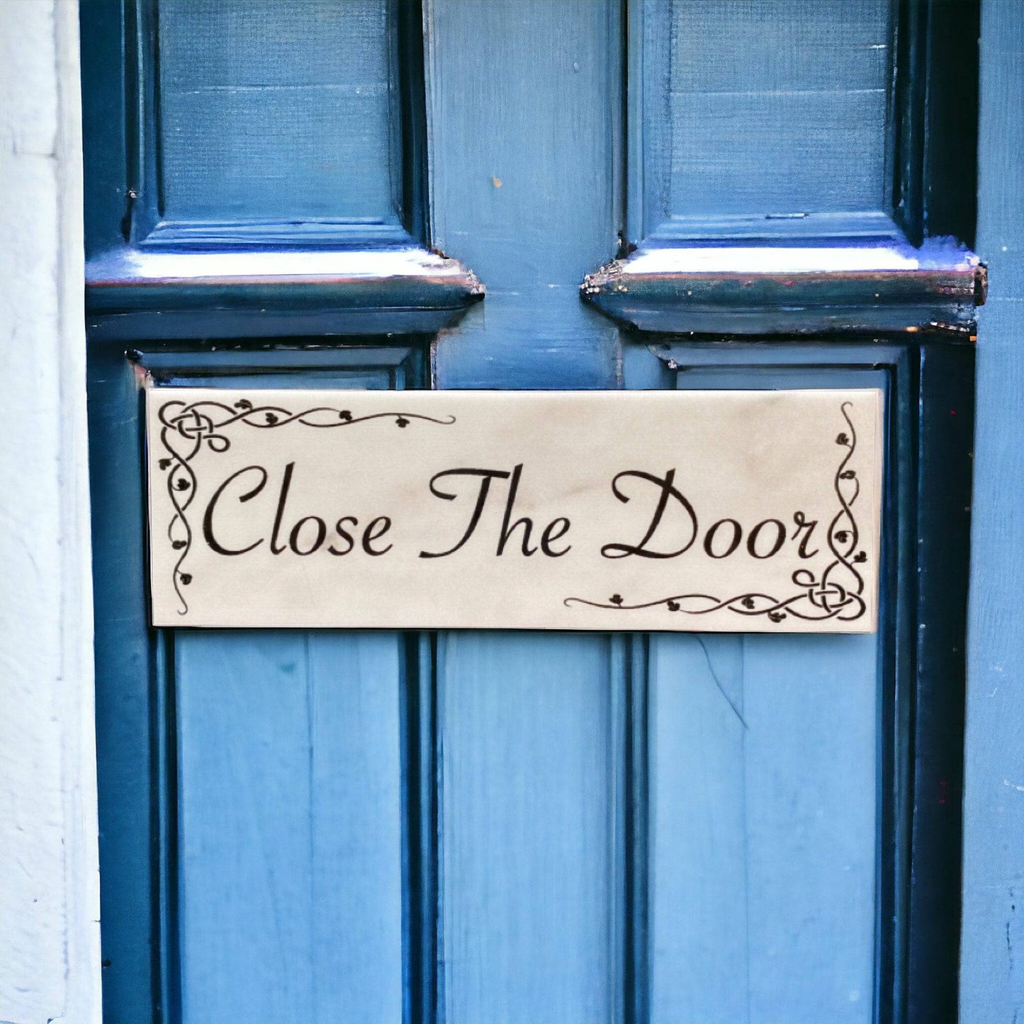 Close The Door Sign - The Renmy Store Homewares & Gifts 