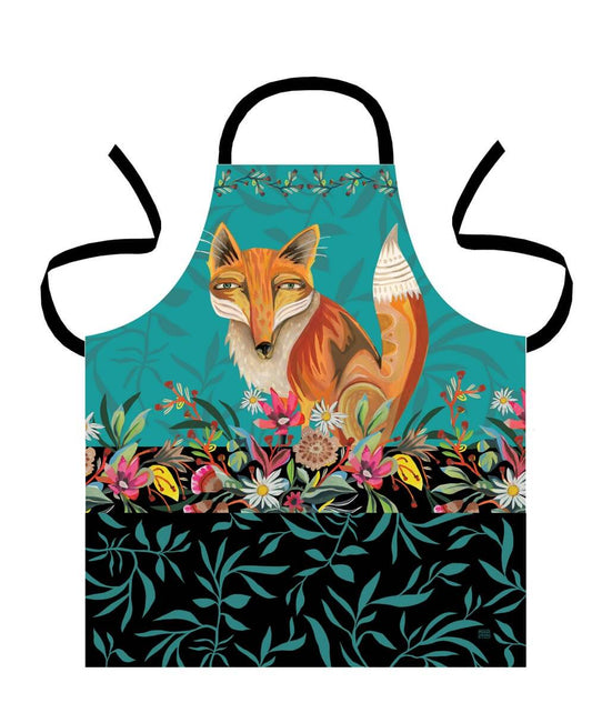 Apron Fox Funky Kitchen Cotton - The Renmy Store Homewares & Gifts 