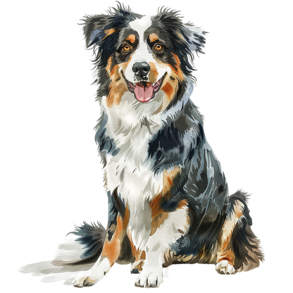 Australian Shepherd Dog Custom Personalised Sign | Timber Look | Outdoor Aussie Made