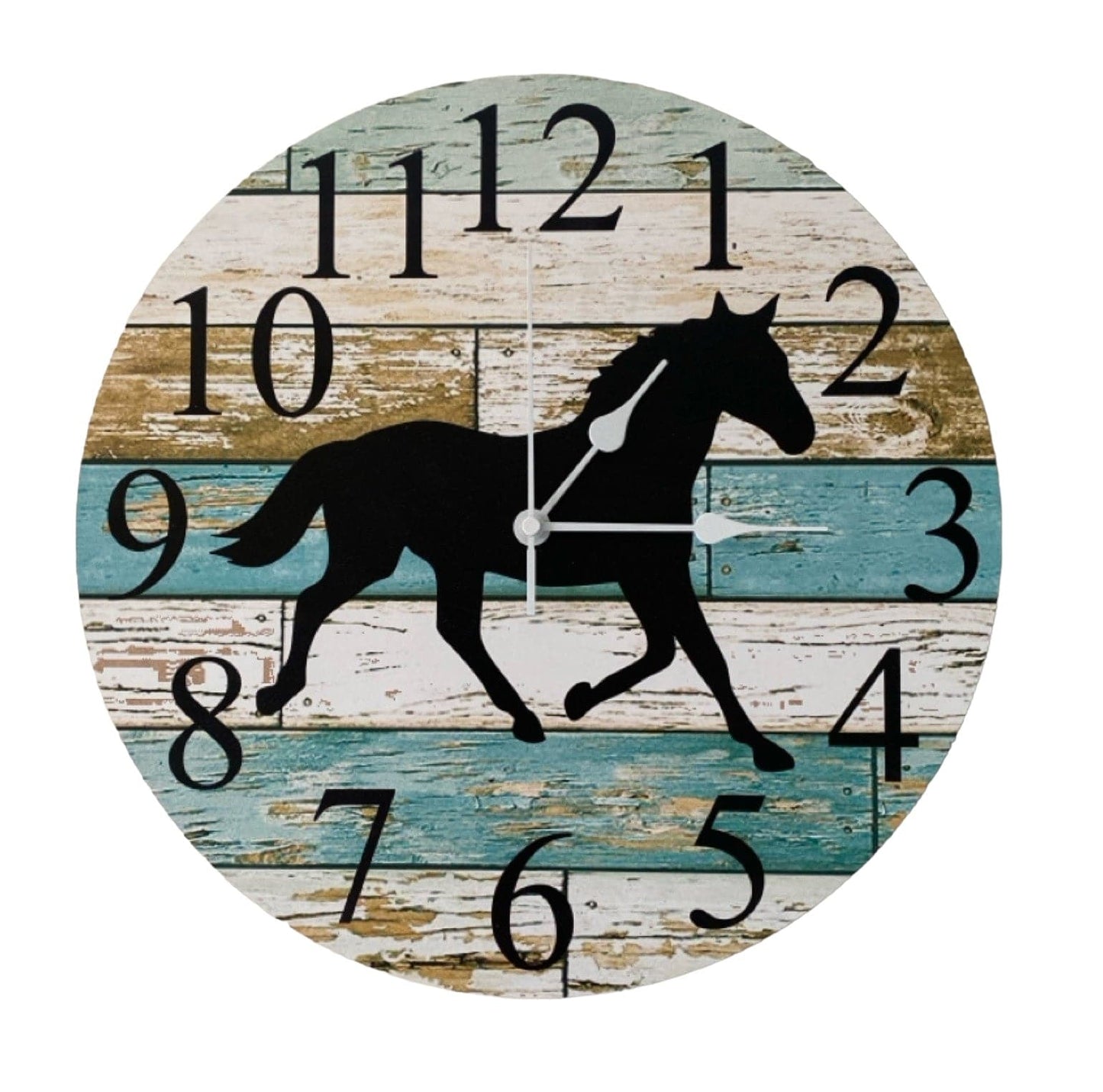 Clock Wall Horse Farmhouse Aussie Made - The Renmy Store Homewares & Gifts 