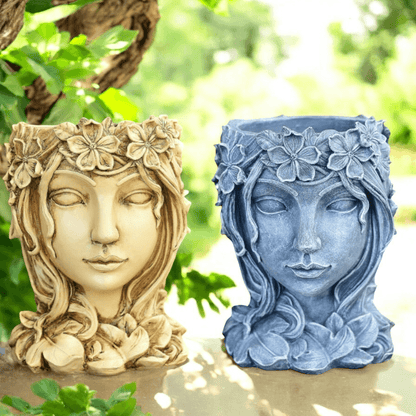 Planter Pot Plant Garden Nature Lady - The Renmy Store Homewares & Gifts 