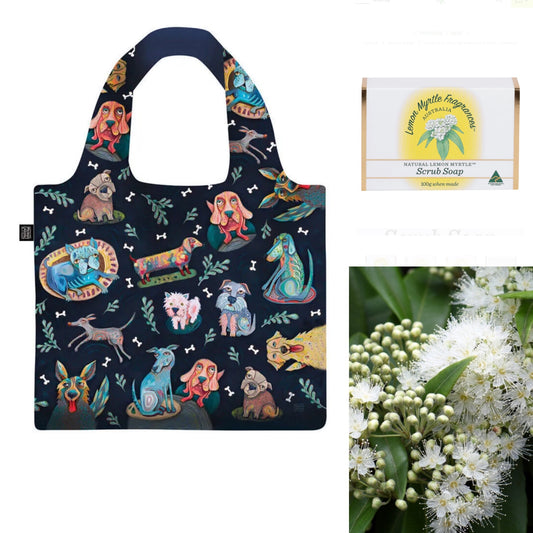 Lemon Myrtle Soap Allen Designs Bag Dog Lovers Gift