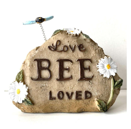 Bee Chime Keyring Garden Ornament Keyring Sign Gift