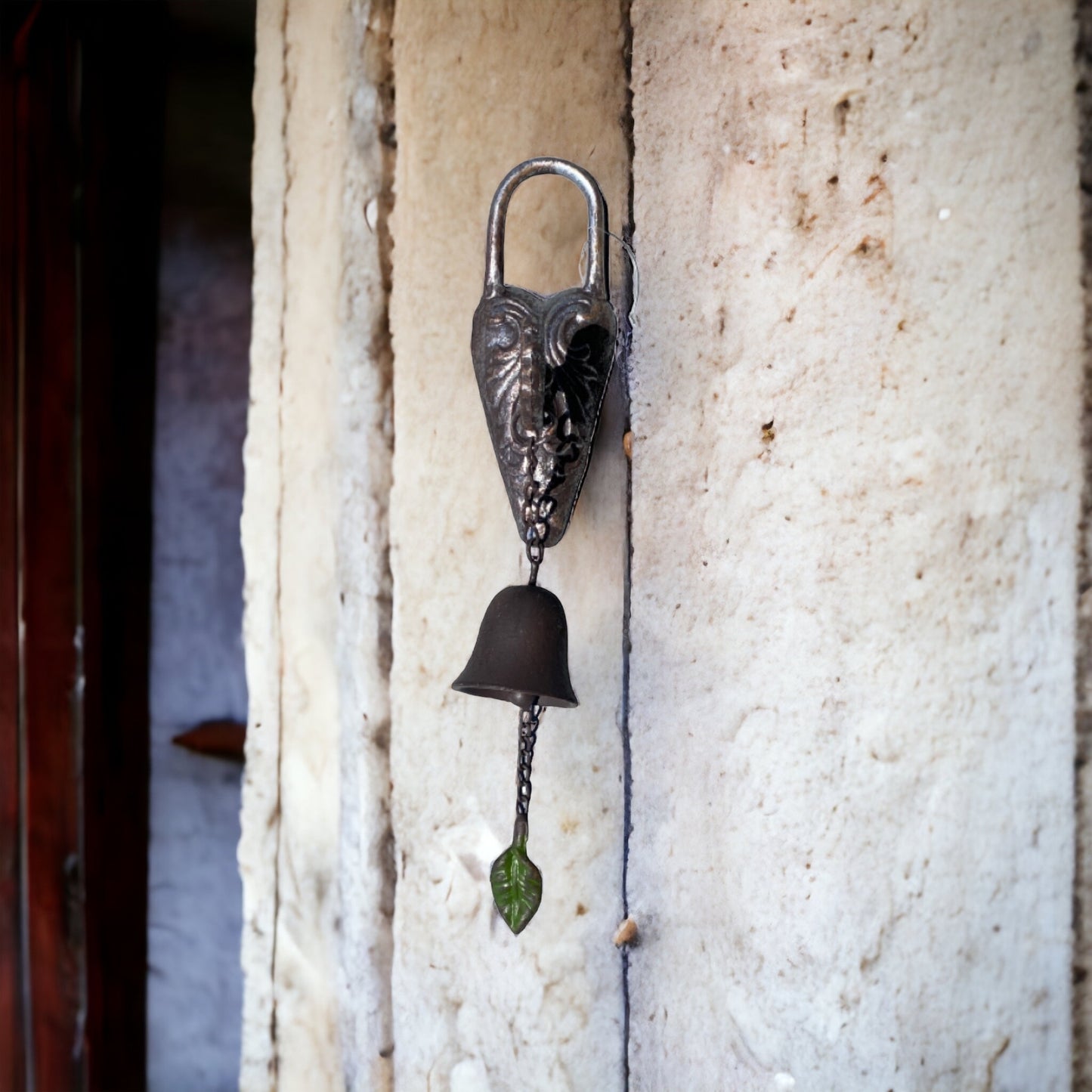 Door Bell Heart Lock Vintage