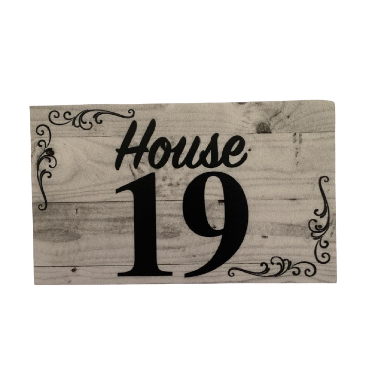 Personalised Street Number Address House Vintage Sign