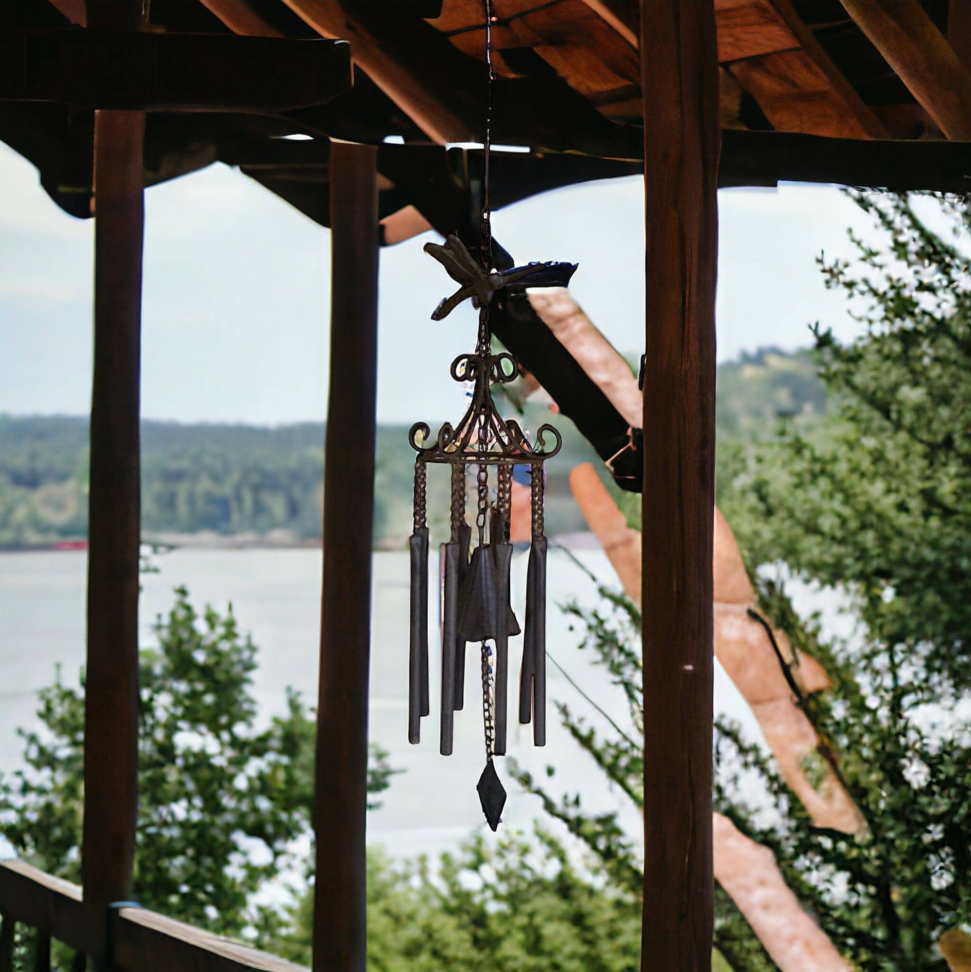 Wind Chime Dragonfly Vintage Garden - The Renmy Store Homewares & Gifts 