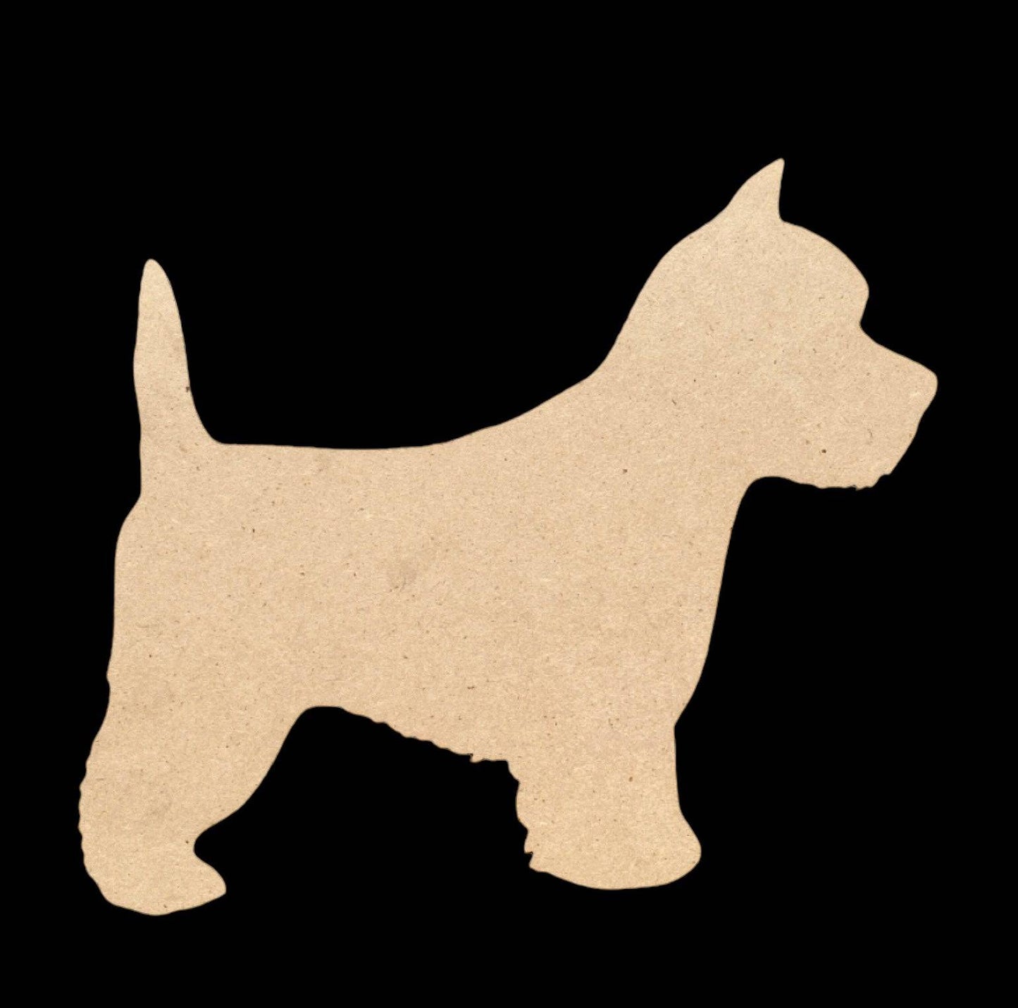 West Highland Terrier Westie Dog DIY MDF Timber - The Renmy Store Homewares & Gifts 