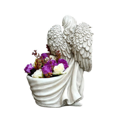 Angel Garden Plant Flower Planter Pot Ornament