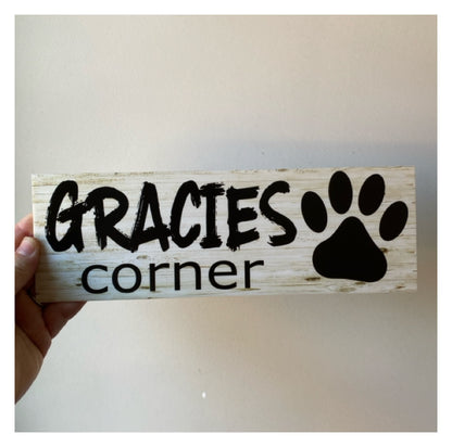 Dog Kennel House Custom Personalised Pets Name Sign