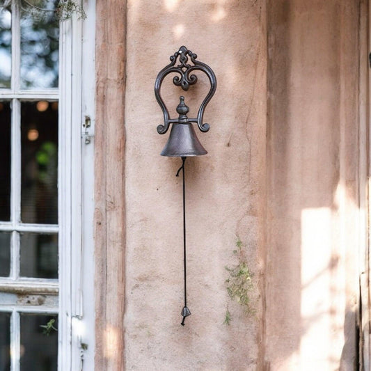 Door Bell Doorbell Vintage Wall Cast Iron