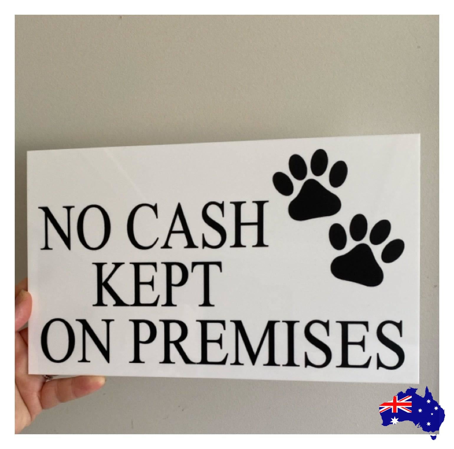 Dog Cat Pet White Custom Sign - The Renmy Store Homewares & Gifts 