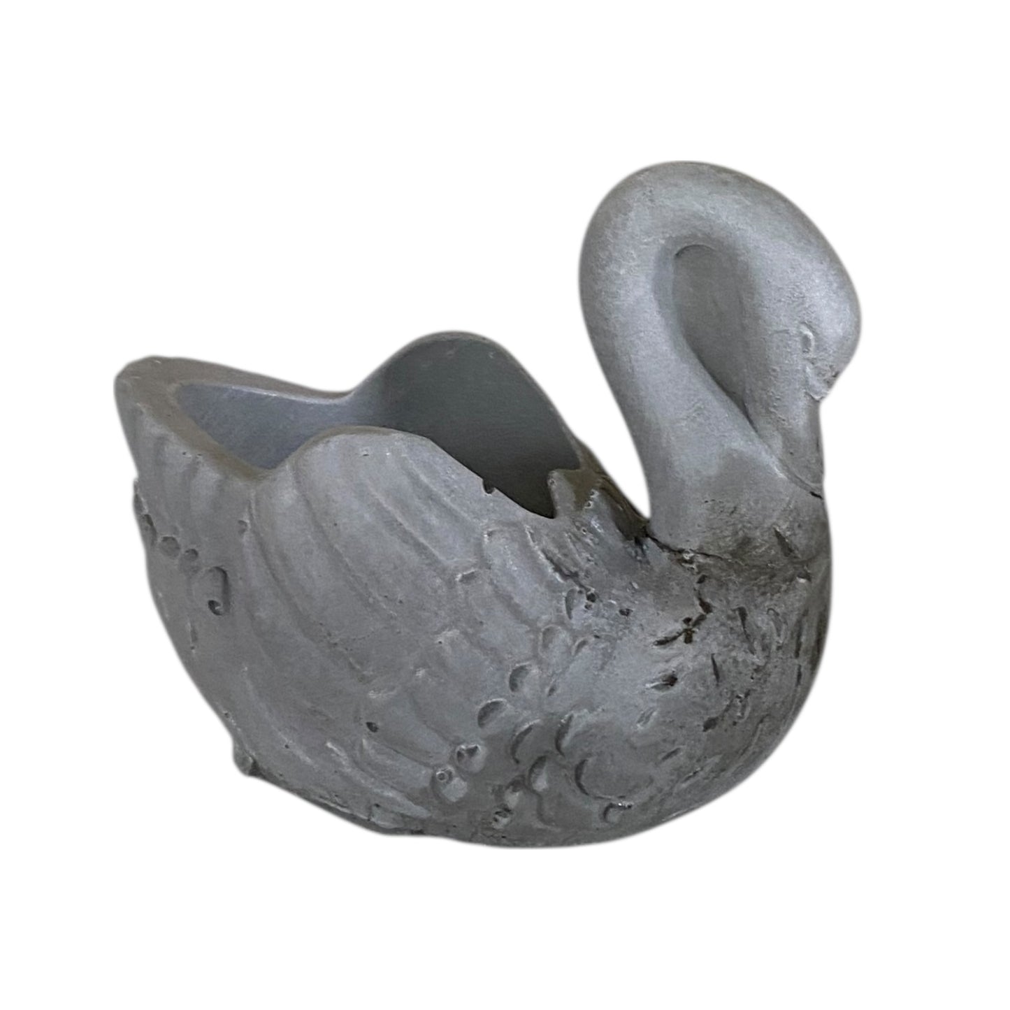 Planter Pot Swan Bird Aussie Handmade Concrete