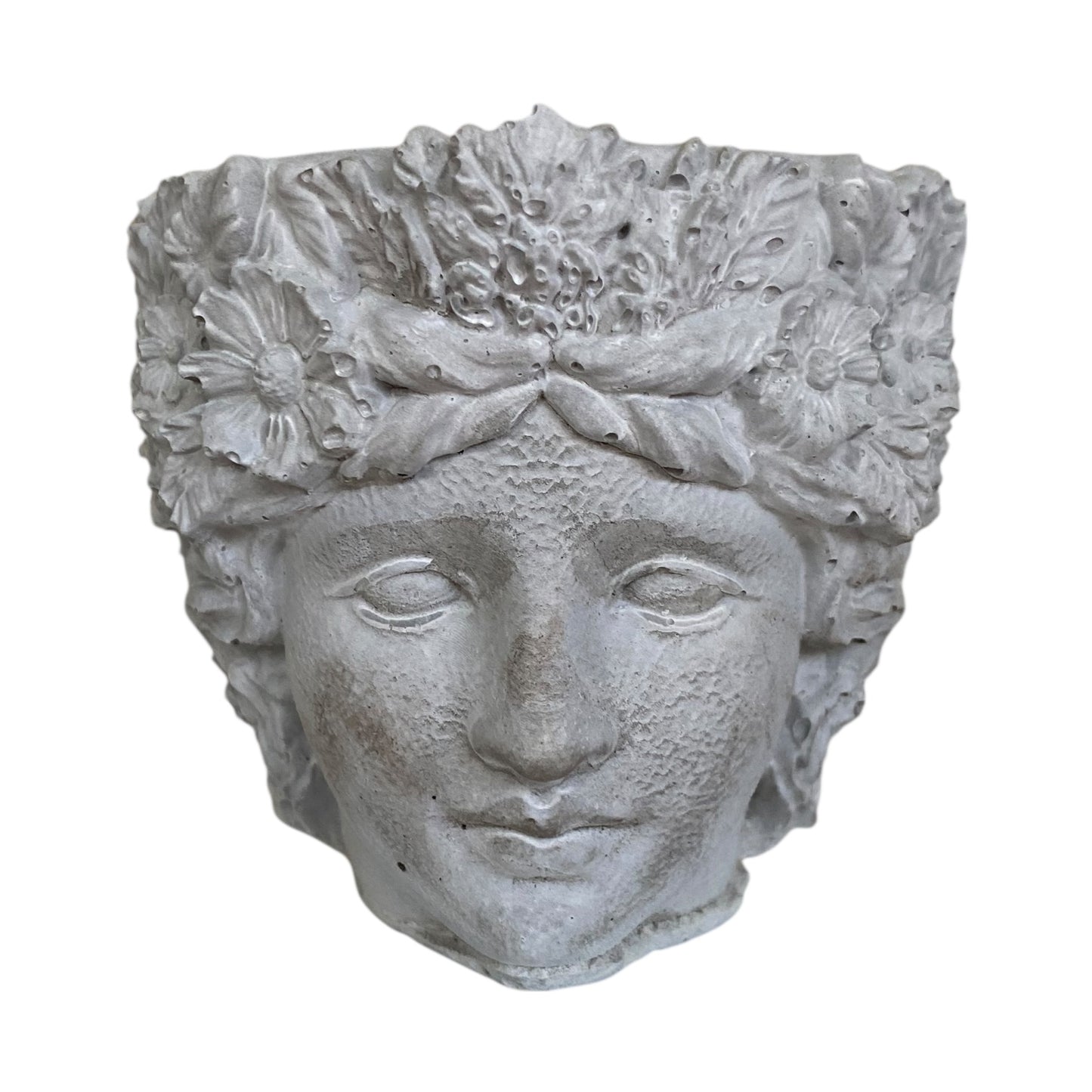 Handmade Concrete Planter Pot Lady Flower - Australian Made Succulent Pot - Set of 1, 2 or 3