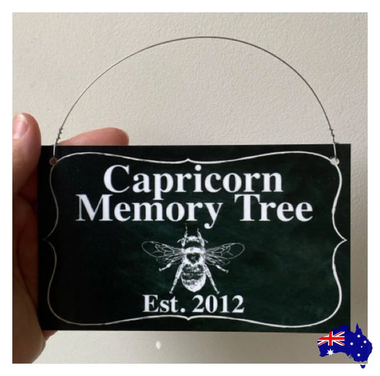 Welcome Personalised Custom Garden Bee Sign - The Renmy Store Homewares & Gifts 