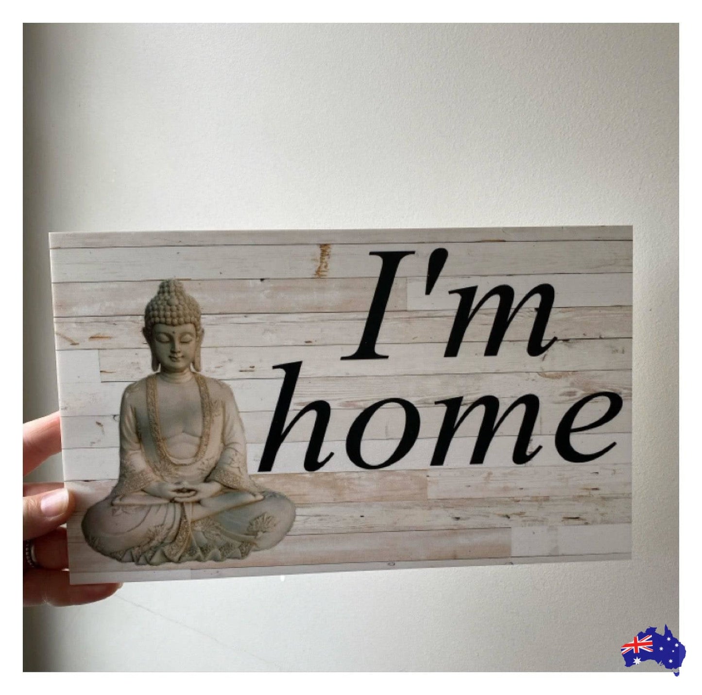 Buddha Japanese Custom Sign - The Renmy Store Homewares & Gifts 