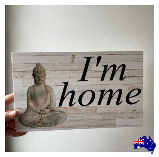 Buddha Japanese Custom Sign - The Renmy Store Homewares & Gifts 
