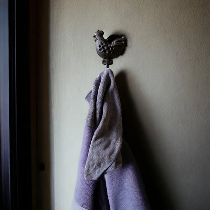 Rooster Chicken Hook Rustic Cast Iron - The Renmy Store Homewares & Gifts 
