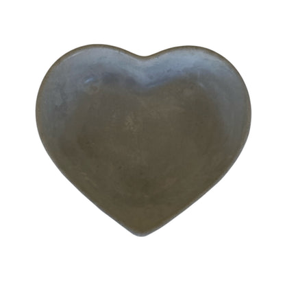 Tray Dish Candle Holder Heart Aussie Handmade Concrete