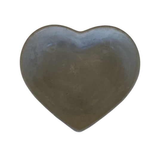 Tray Dish Candle Holder Heart Aussie Handmade Concrete