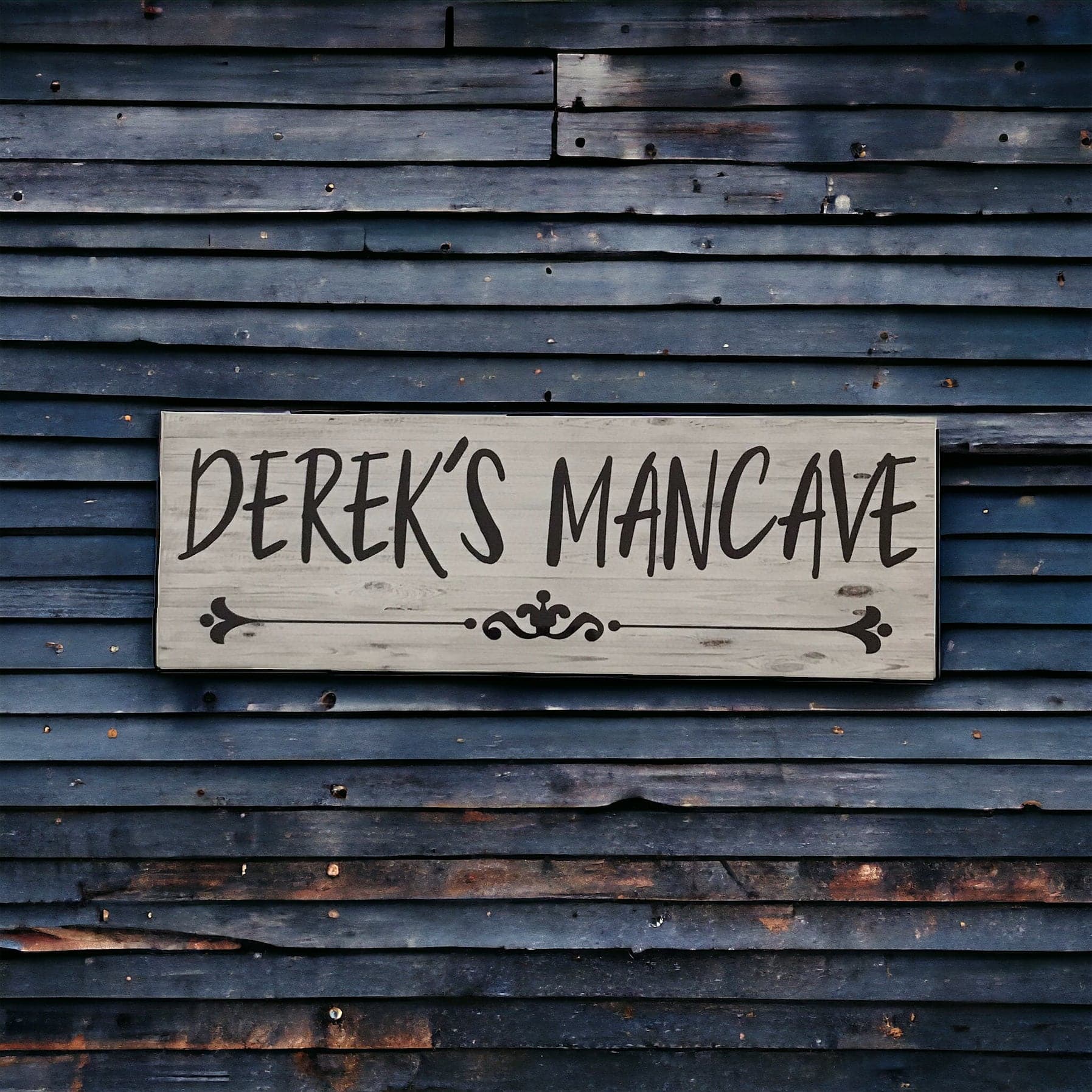 Mancave Custom Personalised Sign - The Renmy Store Homewares & Gifts 