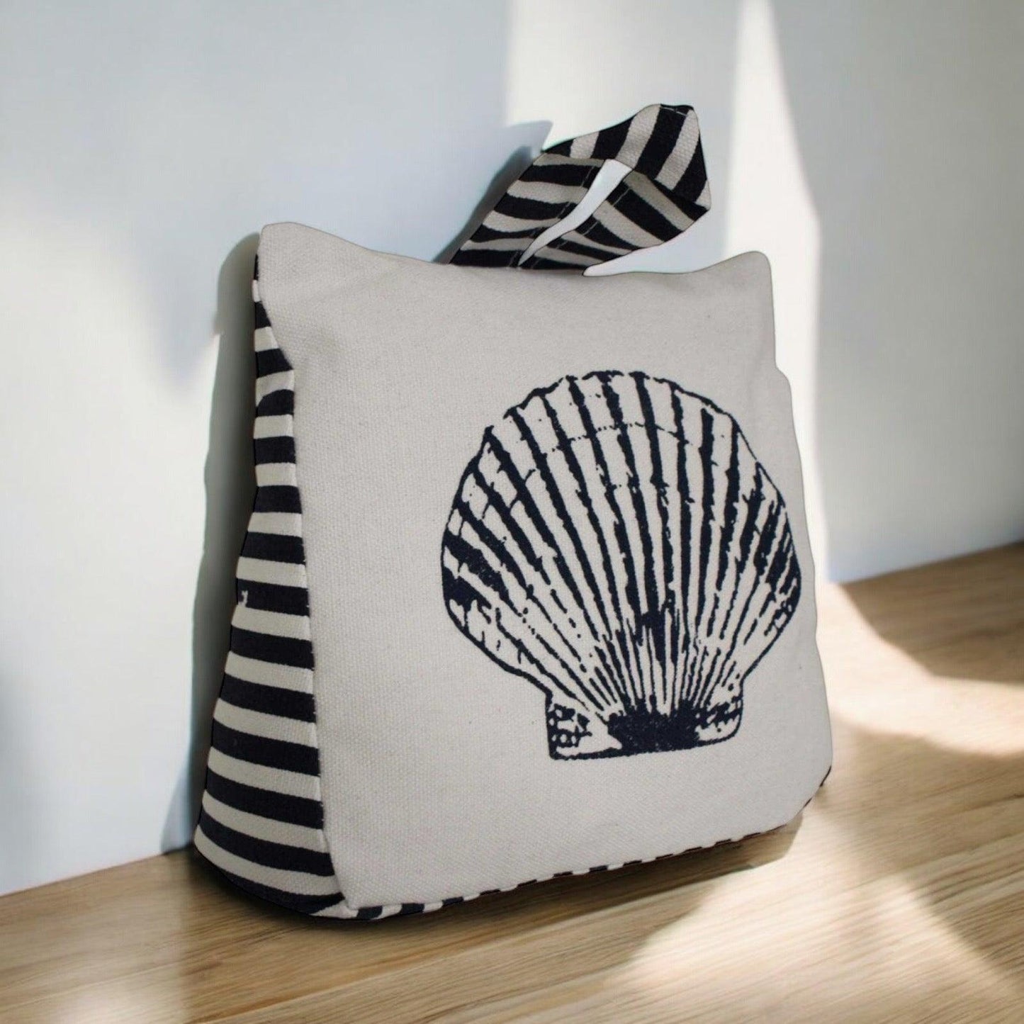 Door Stop Blue Shell Beach House - The Renmy Store Homewares & Gifts 