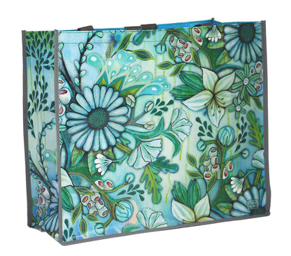 Floral Delight Shopping Beach Bag - The Renmy Store Homewares & Gifts 