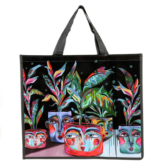 Grow Boldly Garden Shopping Beach Bag - The Renmy Store Homewares & Gifts 