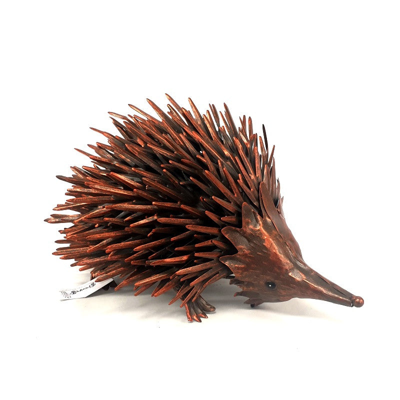 Metal Echidna Garden Ornament - Handcrafted Australian Decor