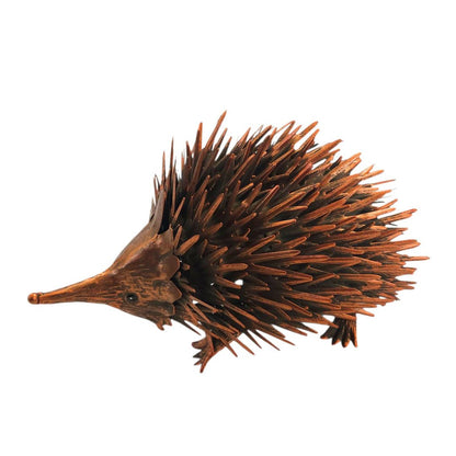 Metal Echidna Garden Ornament - Handcrafted Australian Decor