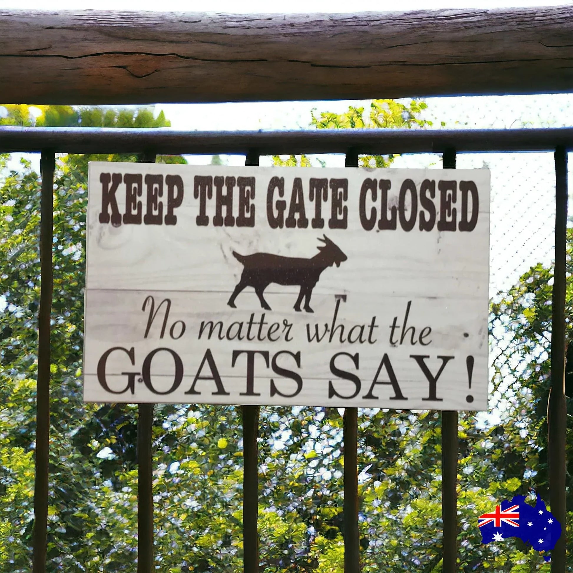 Letrero de etal personalizado con texto en inglés Keep Gate Closed No atter What The Dogs Say Letrero de etal personalizado con texto en inglés Keep Gate Closed No atter What The Dogs Say