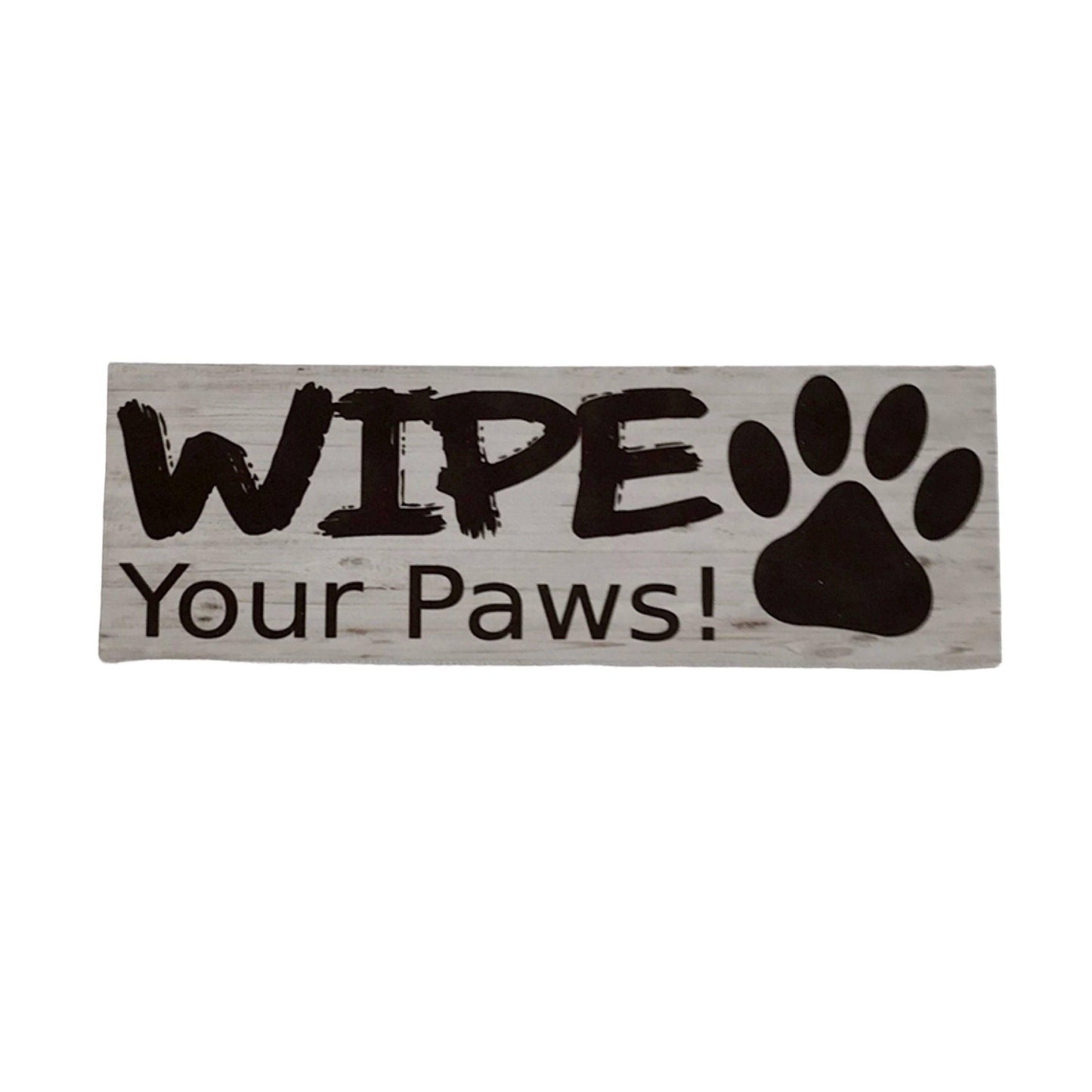 Wipe Your Paws Dog Sign - The Renmy Store Homewares & Gifts 