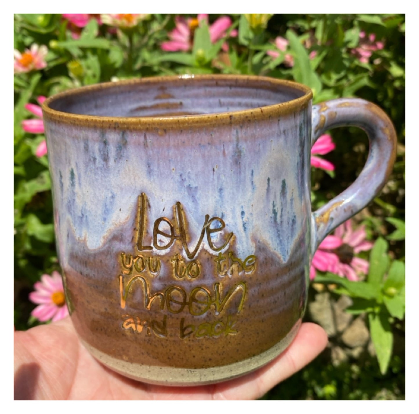 Mug Cup Love Moon Back Pottery Ceramic Aussie Made Limited Edition