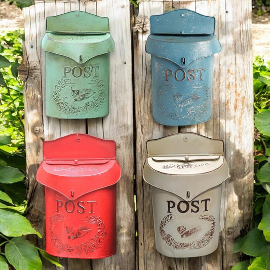 Letter Mail Box Vintage Farmhouse - The Renmy Store Homewares & Gifts 