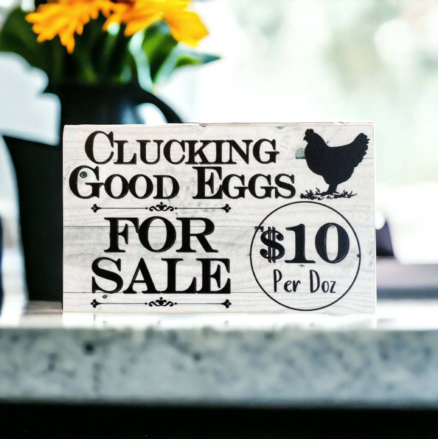 Chicken Eggs For Sale Farm Stall Custom Sign - The Renmy Store Homewares & Gifts 