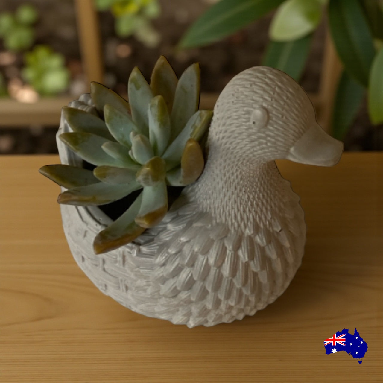 Pure Beeswax Duck Candle Aussie Handmade